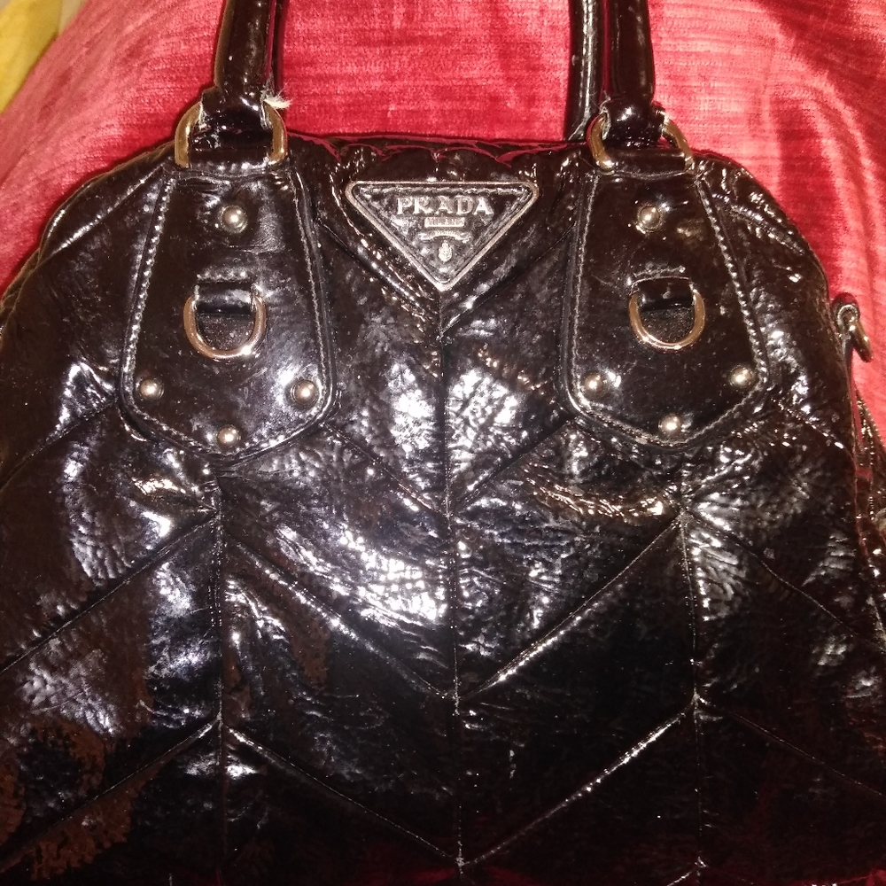 Prada hobo hand bag